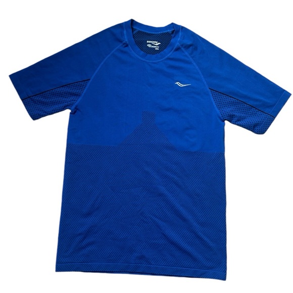 Saucony Other - Saucony Men’s Blue and Black Running Athletic Top Size Medium